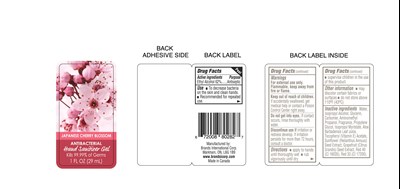 Japanese Cherry Blossom Antibacterial Hand Sanitizer Gel (Japanese Cherry Blossom 50157 115 01)